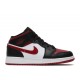 AIR JORDAN 1 MID GS NOBLE RED  554725 066