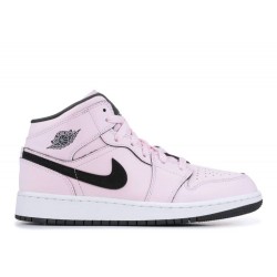 AIR JORDAN 1 MID GS PINK FOAM  555112 601