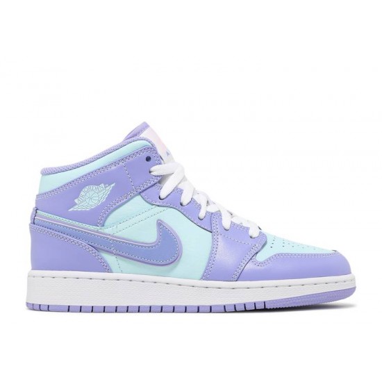 AIR JORDAN 1 MID GS PURPLE PULSE  554725 500