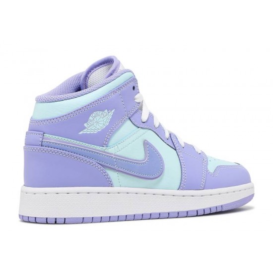 AIR JORDAN 1 MID GS PURPLE PULSE  554725 500