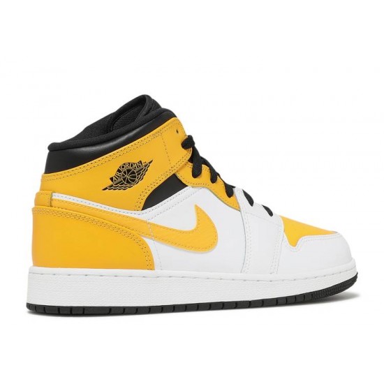 AIR JORDAN 1 MID GS UNIVERSITY GOLD  554725 170