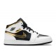 AIR JORDAN 1 MID GS WHITE GOLD  554725 190