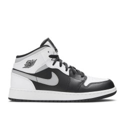 AIR JORDAN 1 MID GS WHITE SHADOW  554725 073