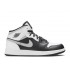 AIR JORDAN 1 MID GS WHITE SHADOW  554725 073