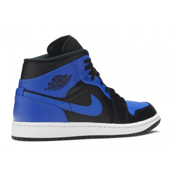 AIR JORDAN 1 MID HYPER ROYAL  554724 077