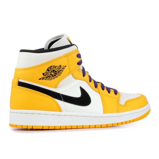 AIR JORDAN 1 MID LAKERS  852542 700