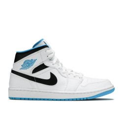 AIR JORDAN 1 MID LASER BLUE  554724 141