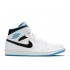 AIR JORDAN 1 MID LASER BLUE  554724 141