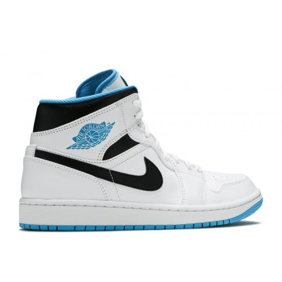 AIR JORDAN 1 MID LASER BLUE  554724 141