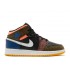 AIR JORDAN 1 MID MMD GS MULTI GRID  dc4092 001