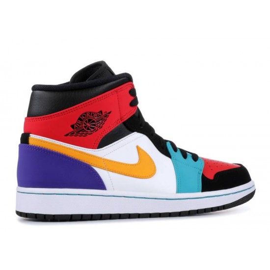 AIR JORDAN 1 MID MULTI COLOR  554724 125