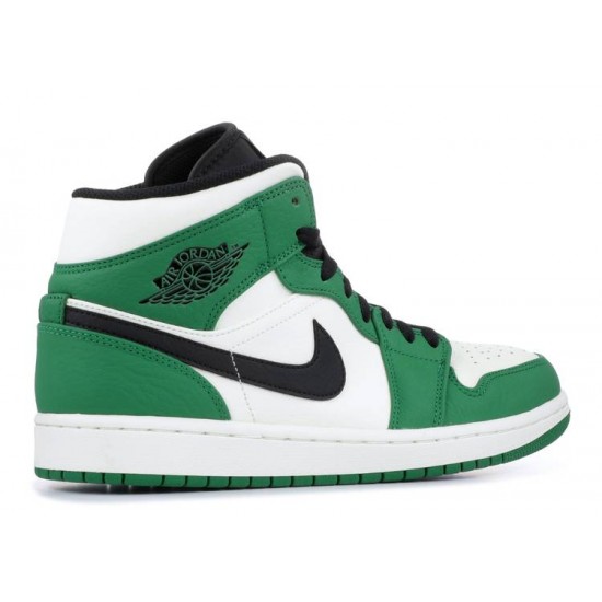 AIR JORDAN 1 MID PINE GREEN  852542 301