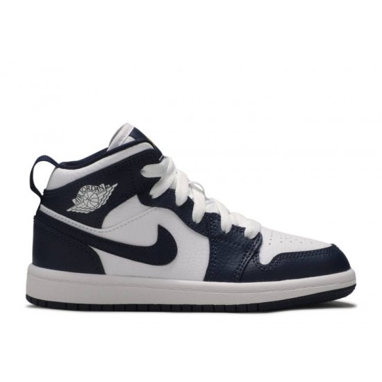 AIR JORDAN 1 MID PS OBSIDIAN  640734 174