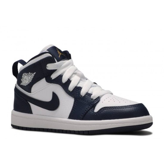 AIR JORDAN 1 MID PS OBSIDIAN  640734 174