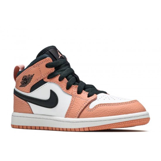 AIR JORDAN 1 MID PS PINK QUARTZ  640737 603