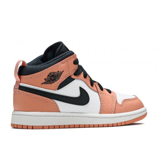 AIR JORDAN 1 MID PS PINK QUARTZ  640737 603