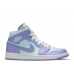 AIR JORDAN 1 MID PURPLE PULSE  554724 500