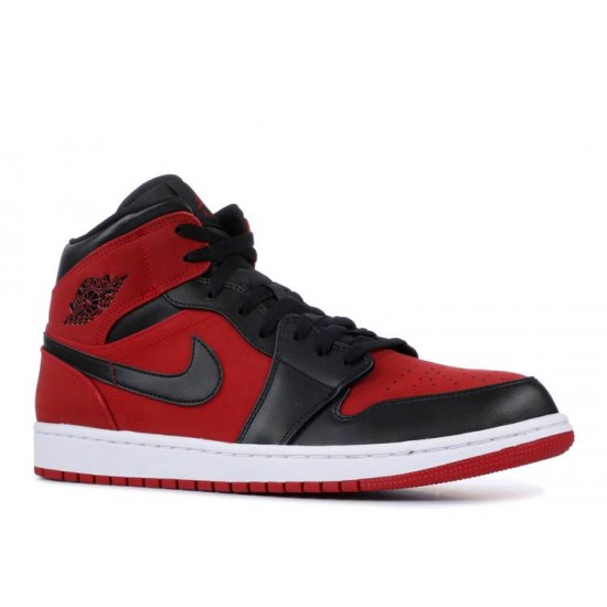 AIR JORDAN 1 MID REVERSE BANNED  554724 610