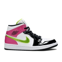 AIR JORDAN 1 MID SE CYBER ACTIVE FUCHSIA  cz9834 100