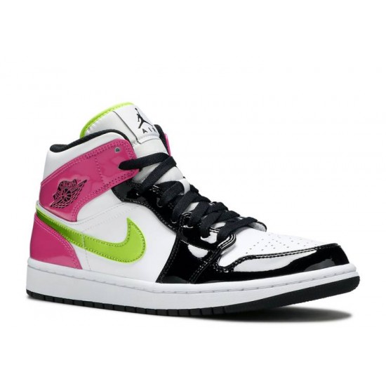 AIR JORDAN 1 MID SE CYBER ACTIVE FUCHSIA  cz9834 100