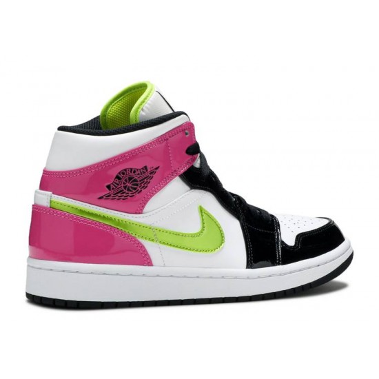 AIR JORDAN 1 MID SE CYBER ACTIVE FUCHSIA  cz9834 100