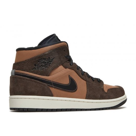 AIR JORDAN 1 MID SE DARK CHOCOLATE  dc7294 200