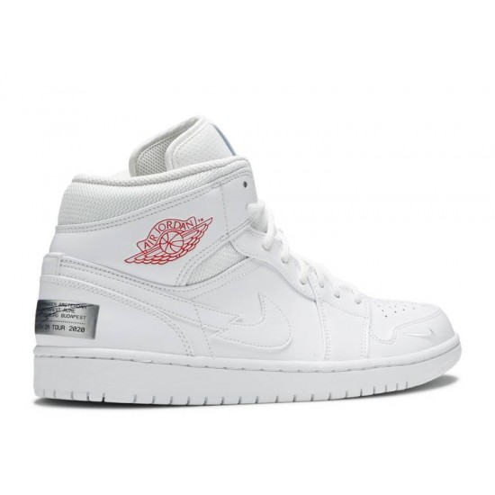 AIR JORDAN 1 MID SE EURO TOUR  cw7589 100