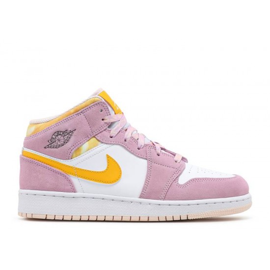 AIR JORDAN 1 MID SE GS ARCTIC PINK  dc9517 600