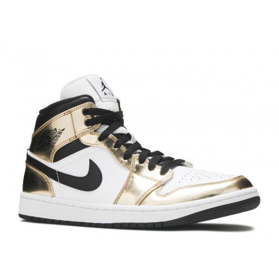 AIR JORDAN 1 MID SE METALLIC GOLD  dc1419 700