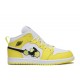 AIR JORDAN 1 MID SE PS ROSE PATCH DYNAMIC YELLOW  av5173 700