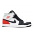 AIR JORDAN 1 MID SE RED BLACK TOE  852542 100