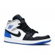 AIR JORDAN 1 MID SE ROYAL BLACK TOE  852542 102