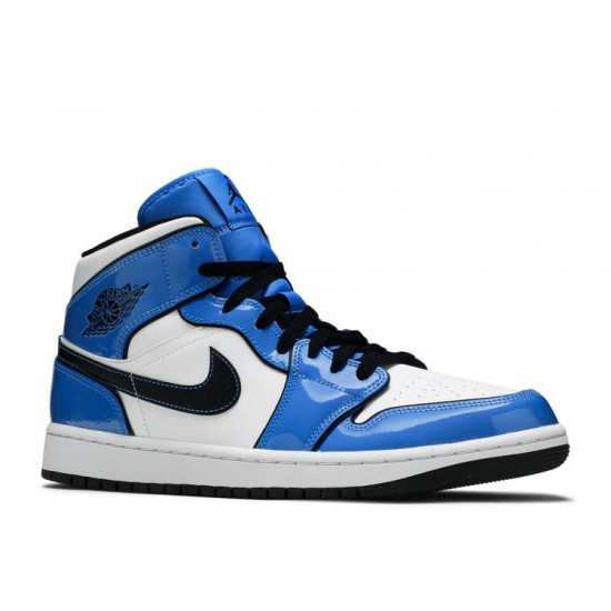 AIR JORDAN 1 MID SE SIGNAL BLUE  dd6834 402