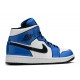 AIR JORDAN 1 MID SE SIGNAL BLUE  dd6834 402