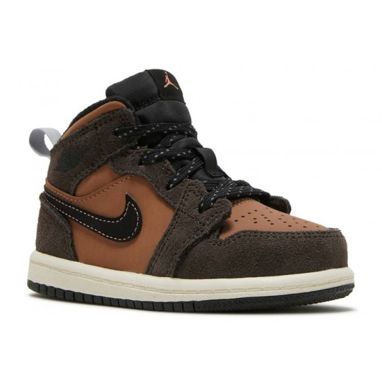 AIR JORDAN 1 MID SE TD EARTH TONE  dc7250 200