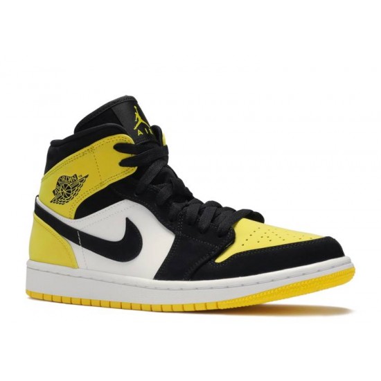 AIR JORDAN 1 MID SE YELLOW TOE  852542 071