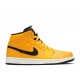 AIR JORDAN 1 MID UNIVERSITY GOLD YELLOW  554724 700