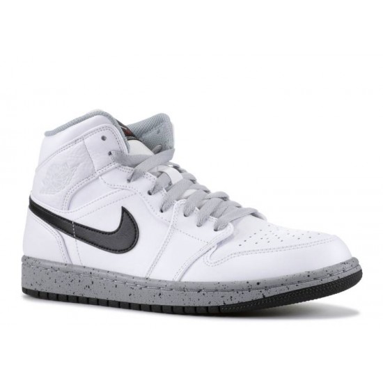 AIR JORDAN 1 MID WHITE CEMENT  554724 115