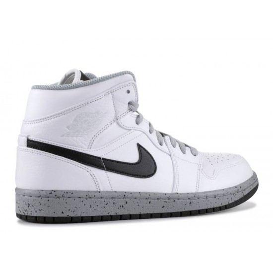 AIR JORDAN 1 MID WHITE CEMENT  554724 115