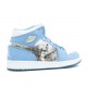 AIR JORDAN 1 RETRO ALPHA WHITE UNIVERSITY BLUE  316269 142