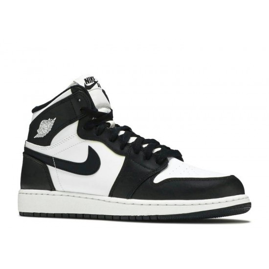 AIR JORDAN 1 RETRO HIGH OG BG BLACK WHITE 2014  575441 010