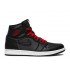 AIR JORDAN 1 RETRO HIGH OG BLACK GYM RED  555088 060