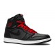 AIR JORDAN 1 RETRO HIGH OG BLACK GYM RED  555088 060