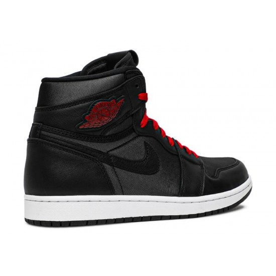 AIR JORDAN 1 RETRO HIGH OG BLACK GYM RED  555088 060