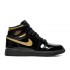 AIR JORDAN 1 RETRO HIGH OG BLACK METALLIC GOLD  555088 032