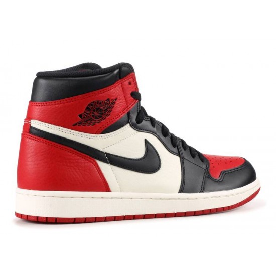 AIR JORDAN 1 RETRO HIGH OG BRED TOE  555088 610