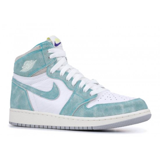 AIR JORDAN 1 RETRO HIGH OG GS TURBO GREEN  575441 311