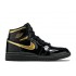 AIR JORDAN 1 RETRO HIGH OG GS BLACK METALLIC GOLD  575441 032