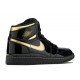 AIR JORDAN 1 RETRO HIGH OG GS BLACK METALLIC GOLD  575441 032