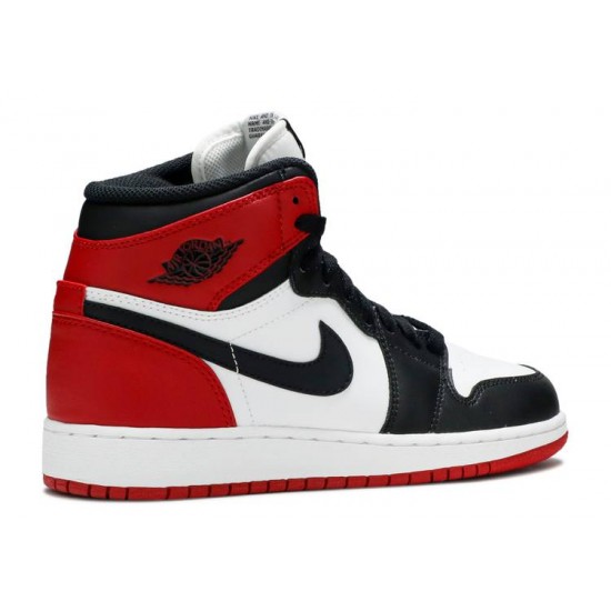 AIR JORDAN 1 RETRO HIGH OG GS BLACK TOE 2013  575441 184